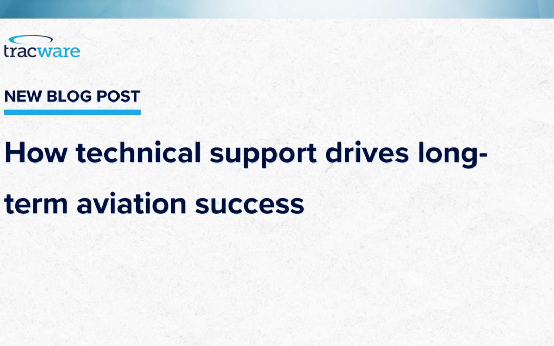 How technical support drives long-term aviation success